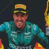 Fernando Alonso Diamond Painting