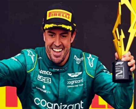Fernando Alonso Diamond Painting