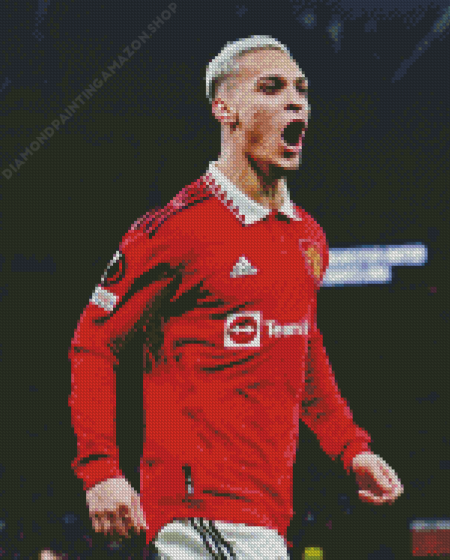 Footballer Antony Santos Diamond Painting