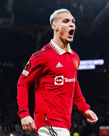 Footballer Antony Santos Diamond Painting