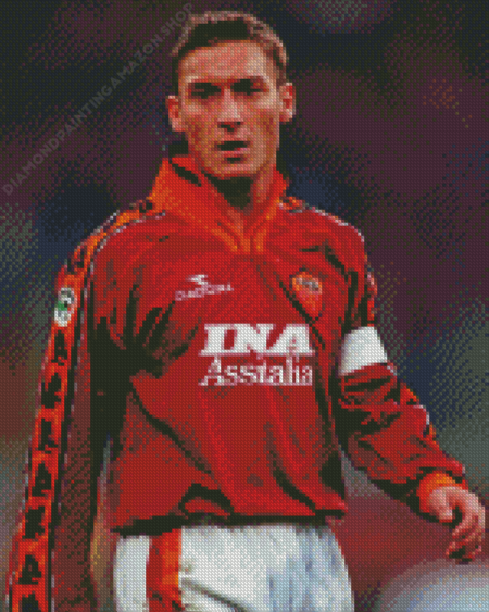 Francesco Totti Diamond Painting