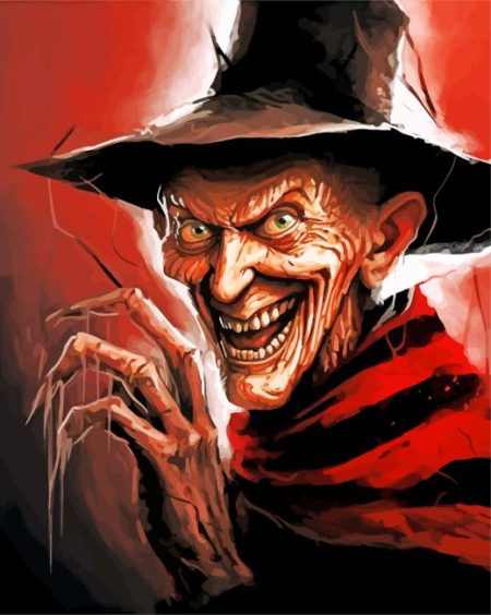 Freddy Krueger Diamond Painting