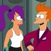 Fry And Leela Diamond Painting