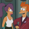 Fry And Leela Diamond Painting