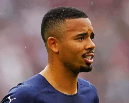 Gabriel Jesus Diamond Painting