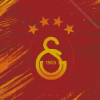 Galatasaray Logo Art Diamond Painting