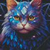 Galaxy Cat Diamond Painting