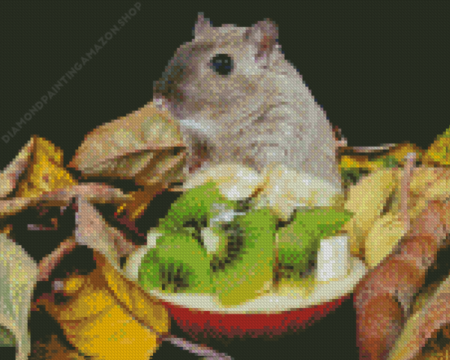 Gerbil Diamond Painting