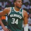 Giannis Antetokounmpo Diamond Painting