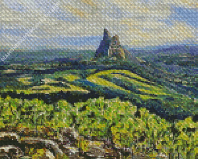 Glass House Mountains Diamond Painting