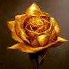 Golden Rose Diamond Painting