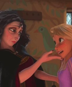 Gothel With Rapunzel Diamond Painting