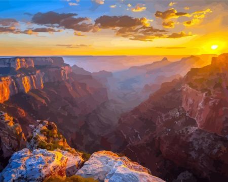 Grand Canyon North Rim Diamond Painting