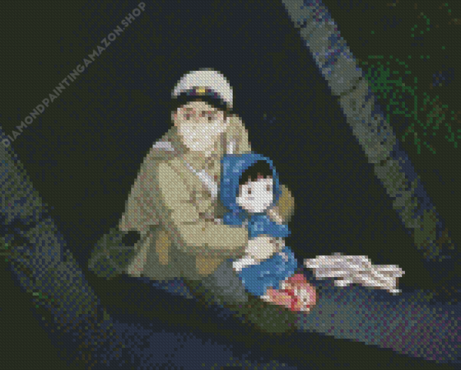 Grave Of The Fireflies Diamond Painting