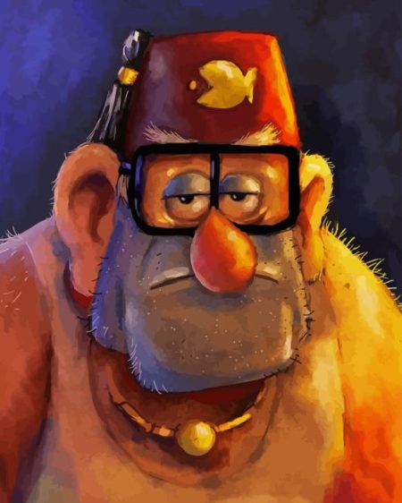 Grunkle Stan Diamond Painting