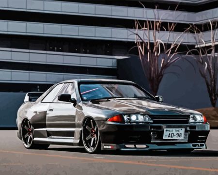 Gtr R32 Car Diamond Painting