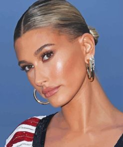 Hailey Bieber Diamond Painting