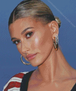 Hailey Bieber Diamond Painting