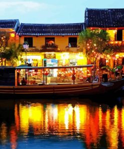 Hoi An Night Time Diamond Painting