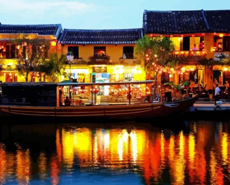 Hoi An Night Time Diamond Painting