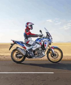 Honda Africa Twin Diamond Painting