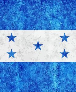 Honduras Flag Diamond Painting