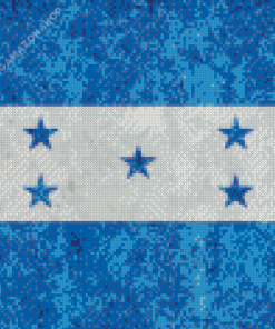 Honduras Flag Diamond Painting