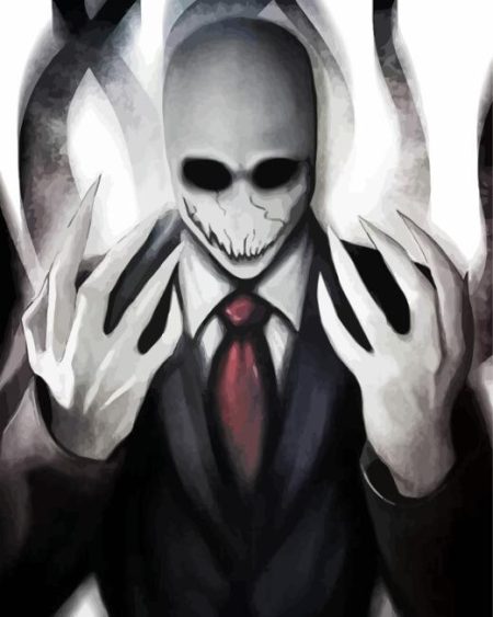 Horror Slenderman Diamond Painting