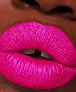 Hot Pink Lipstick Diamond Painting