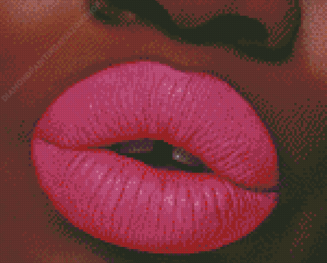 Hot Pink Lipstick Diamond Painting