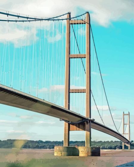 Humber Bridge Diamond Painting