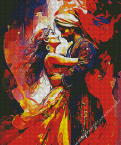 Indian Lovers Diamond Painting