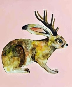 Jackalope Diamond Painting