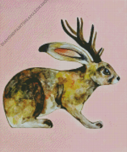 Jackalope Diamond Painting