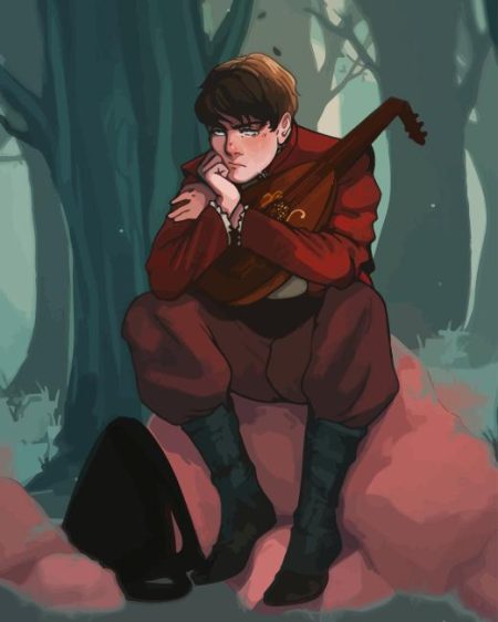 Jaskier Character Diamond Painting