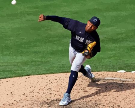 Jhony Brito Pitcher Diamond Painting