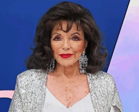 Joan Collins Diamond Painting