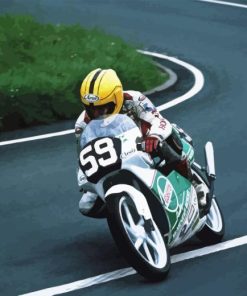 Joey Dunlop Diamond Painting