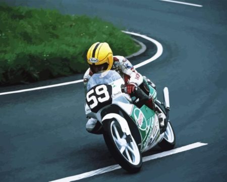 Joey Dunlop Diamond Painting