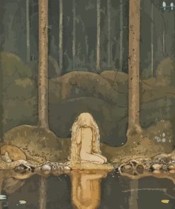 John Bauer Artwork Diamond Painting