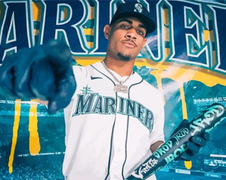 Julio Rodriguez Diamond Painting