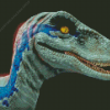 Jurassic Park Blue Diamond Painting