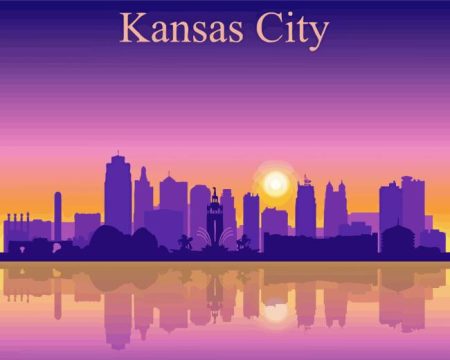Kansas City Sunset Diamond Painting