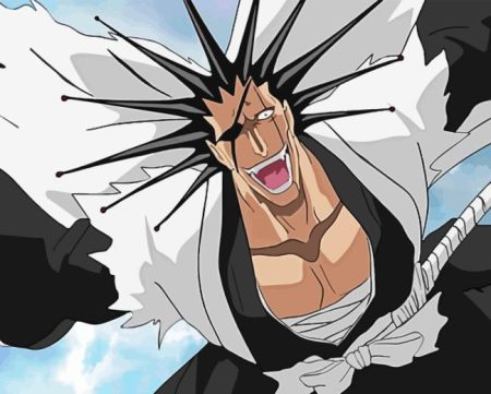 Kenpachi Anime Character Diamond Painting