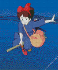 Kiki Studio Ghibli Diamond Painting