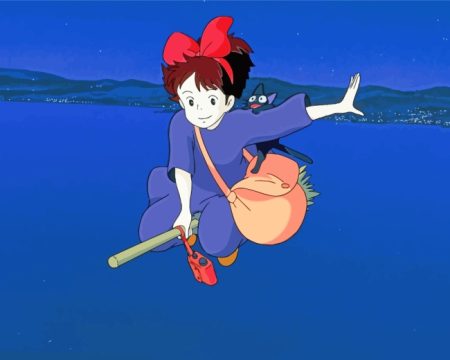 Kiki Studio Ghibli Diamond Painting