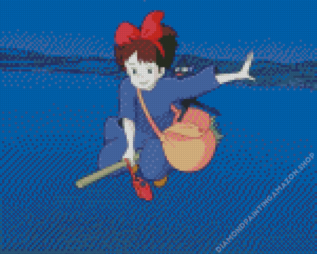 Kiki Studio Ghibli Diamond Painting