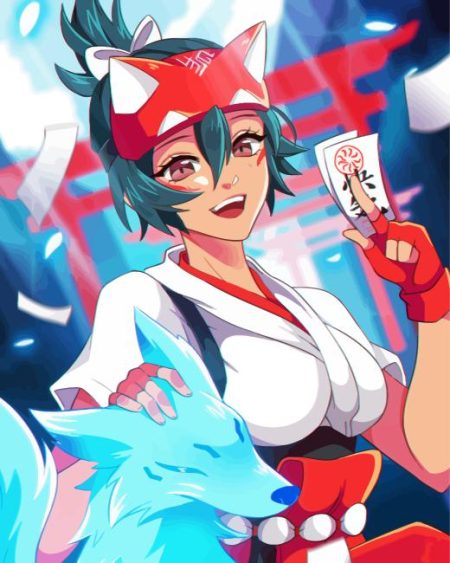 Kiriko Kamori Anime Diamond Painting