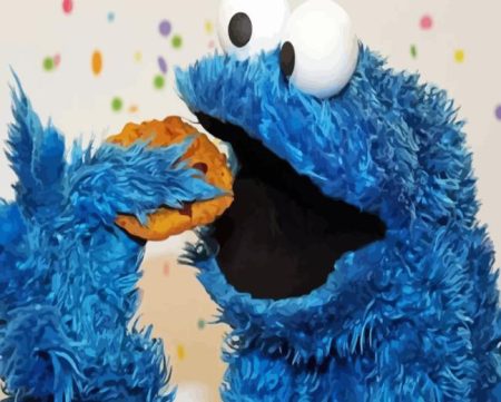 Koekiemonster Diamond Painting