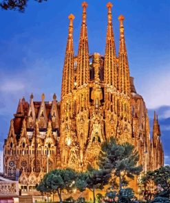 La Sagrada Familia Diamond Painting